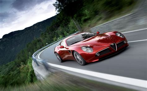 Alfa Romeo 8c Competizione Speed Wallpaper Alfa Romeo Cars Wallpapers