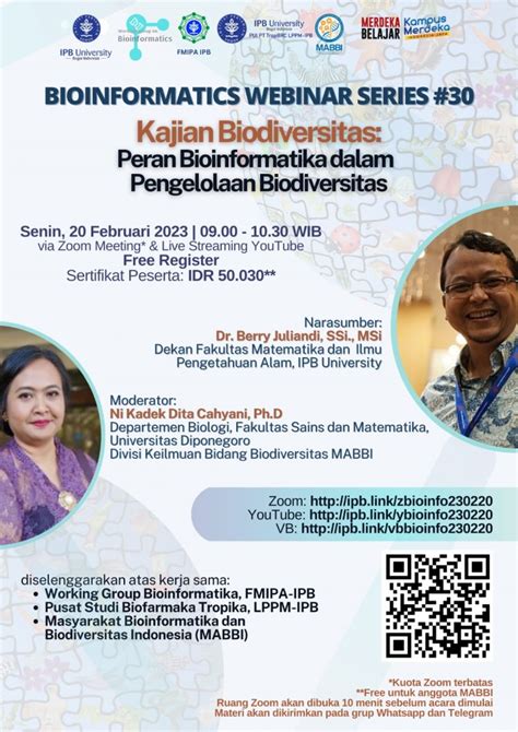 Februari Peran Bioinformatika Dalam Pengelolaan Biodiversitas