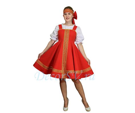 Народный Русский Сарафан Фото