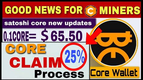 Satoshi Core Mining New Update Satoshi Core Claim Kaise Kare Core