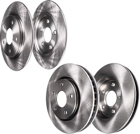 Amazon Detroit Axle All Front And Rear Disc Brake Kit Rotors