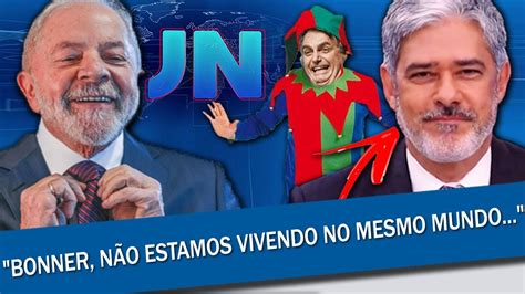 LULA XINGA BOLSONARO DE BOBO DA CORTE E ESCULACHA WILLIAM BONNER EM