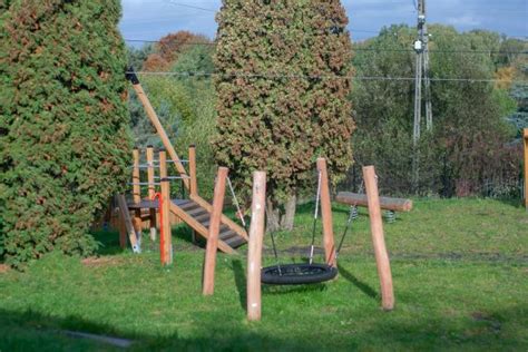 Bird Nest Cm Robinia Swing Posts Swings Playground Equipment