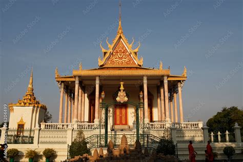 Wat Preah Keo Morokat Also Known As The Silver Pagoda Or Temple Of The