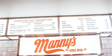 About | Manny's Deli in Chicago, IL