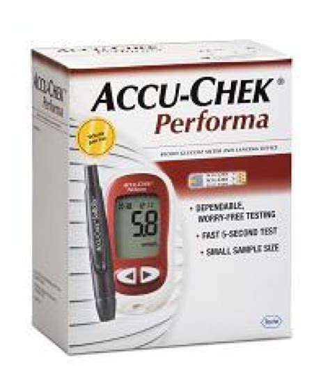 Глюкомер Accu-Chek с 50 тест ленти