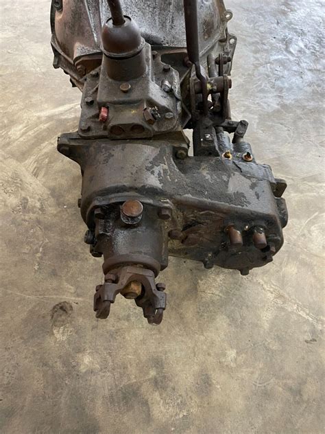 Jeep Cj T150 Transmission Dana 20 Transfer Case And Bellhousing Free Ship To Many Ebay