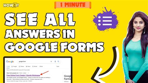 How To See All Answers In Google Forms Skill Wave Youtube