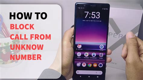 How To Block Calls From Unknown Number On Sony Xperia YouTube