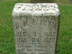 Adolphus Martin Dolphus Parham Homenaje De Find A Grave