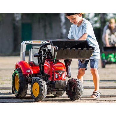 Tractopelle à pédales Supercharger avec remorque OOGarden