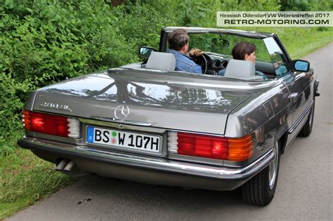 Mercedes Benz R107 280SL VW Hessisch 2017 : Retro-Motoring
