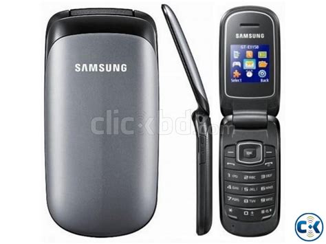 Samsung E1150 Folding Phone Original intact Box | ClickBD