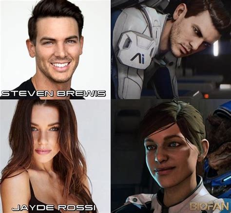 Mass Effect Andromeda Face Models Vs In Game Models Rgaming