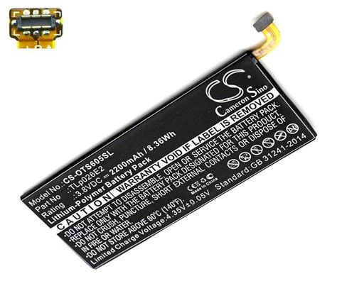 BATTERIE 2200mAh Tipo TLp026E2 TLp026EJ Para Blackberry STH100 2 EBay