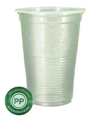 Vaso Plástico Descartable 300cc Biodegradable X 1000 Unid en venta en