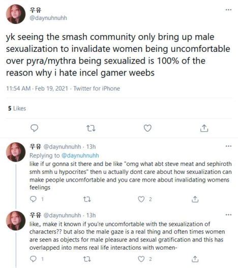 Super Smash Bros Ultimates Pyra Mythra Abhorred By Haters Of Sex Appeal Sankaku Complex