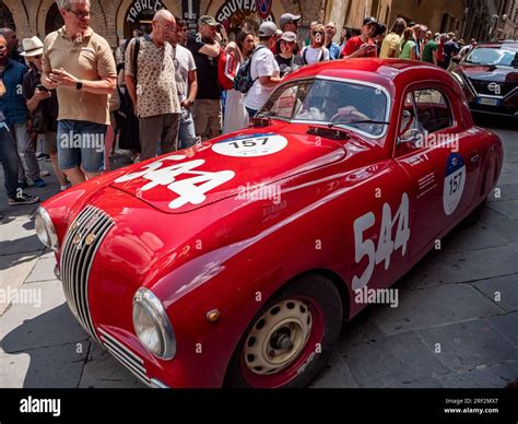 1948 FIAT 1100 S BERLINETTA GOBBONE Mille Miglia 2023 Day3 At