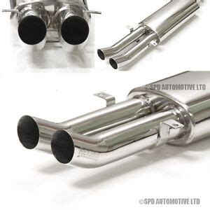 Classic Mini Fletcher Twin Dtm Centre Exit Exhaust Back Box