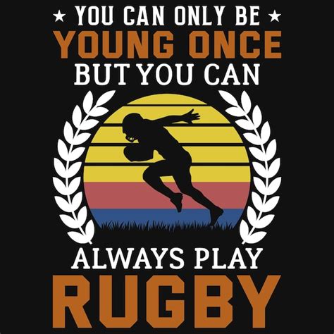 Premium Vector Rugby Tshirt Design