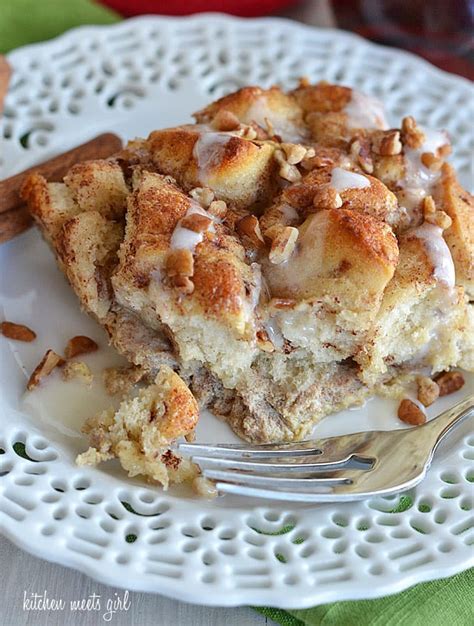 Cinnamon Roll French Toast Bake Kitchen Meets Girl