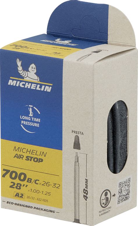 Michelin Schlauch A2 Airstop für 28 bike components