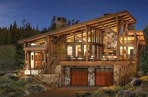 Modern Log Cabin Homes Amazing Modern Log and Timber Frame Homes and ...