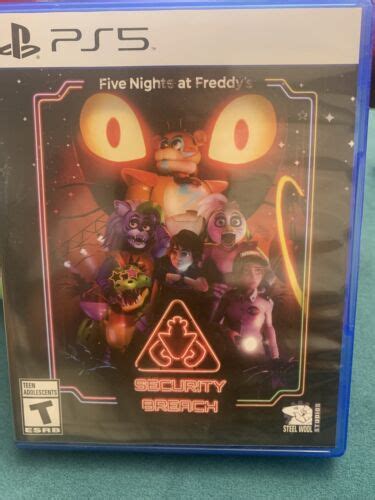 Five Nights At Freddys Security Breach Sony Playstation 5 Stickers