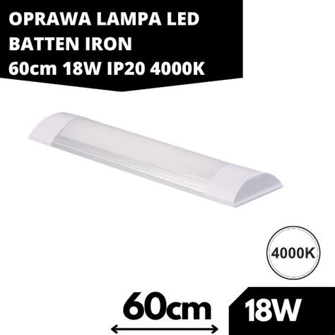 Oprawa Lampa Led Batten Iron Cm W Ip K