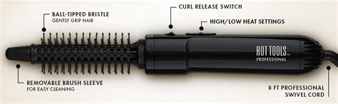 Amazon Hot Tools Pro Artist Hot Air Styling Brush Style Curl And Touch Ups
