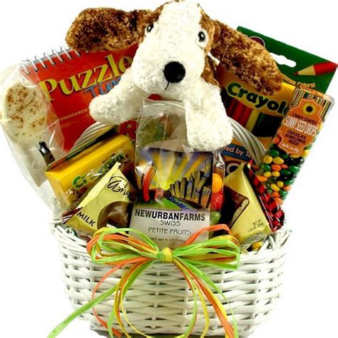 Just For Kids, Fun-Filled Gift Basket For Children