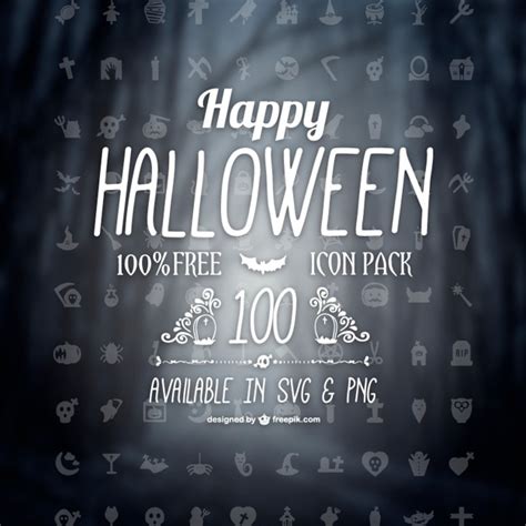 Free Vector | Halloween icons pack