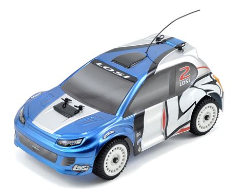 Losi Micro Wd Brushless Rally Car Rtr W Ghz Radio System Blue