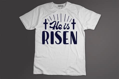 He Is Risen T Shirt Design Graphic By Kdp Supervise · Creative Fabrica