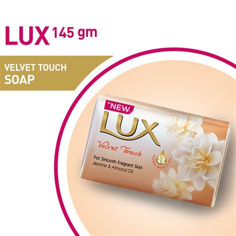 Buy Lux Velvet Touch Smooth Fragrant Skin Almond Oil Bar Soap At Best