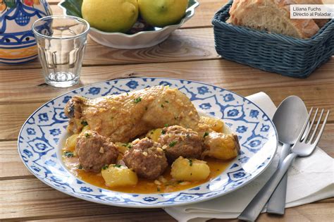 Guiso De Pollo O Pava Con Pelotas Receta De Navidad Y Pascua