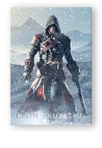 Shay Cormac Assassins Creed Rogue Poster Chromaplate