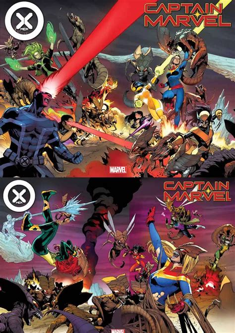 Marvel Anuncia Un épico Crossover De Los X Men Y Capitana Marvel Cine