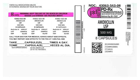 Dailymed Amoxicillin Capsule