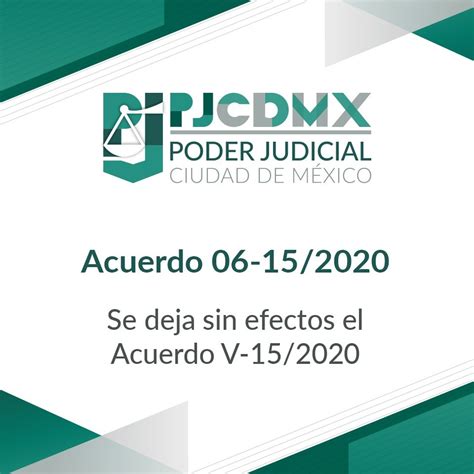 Poder Judicial de la Ciudad de México on Twitter Te recordamos que