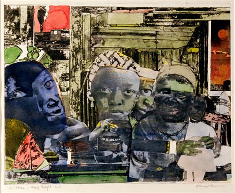 From Process To Print Graphic Works By Romare Bearden