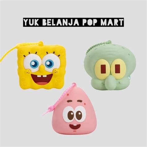 Pop Mart Spongebob Squarepants Bikini Bottom Storage Bag Shopee Singapore