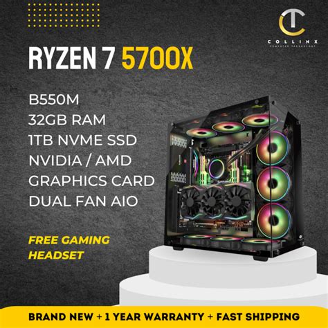 [ GAMING PC BUILD - SAVAGE ] AMD Ryzen 7 5700X PC | Nvidia RTX Graphics Card | Radeon RX ...