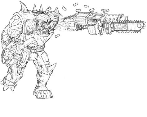 Orks Nob By Taytonclait On Deviantart