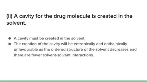 Mechanism of solute solvent interaction