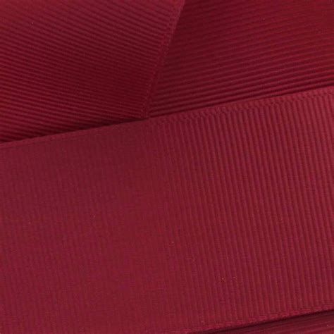 Grosgrain Ribbon Solid Scarlet Yd Michaels