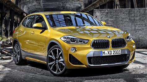 Download Suv Compact Car Yellow Car Vehicle Bmw X2 Hd Wallpaper