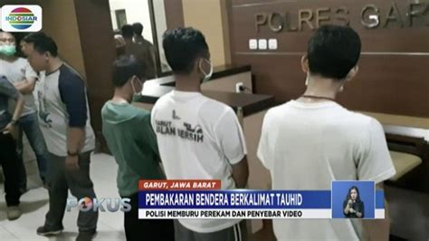 Polisi Buru Perekam Dan Pengunggah Video Pembakaran Bendera Hti News