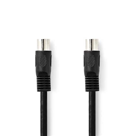 DIN Audio Cable | DIN 5-Pin Male | DIN 5-Pin Male | Nickel Plated | 2. ...