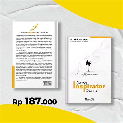 Jual Buku Best Seller Dunia Muhammad Sang Inspirator Dunia Syeikh